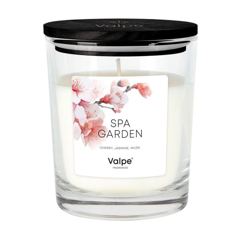 Ароматична свічка в склянці Bispol Valpe Fragrances SPA Garden, 260 г (sn95d-254)